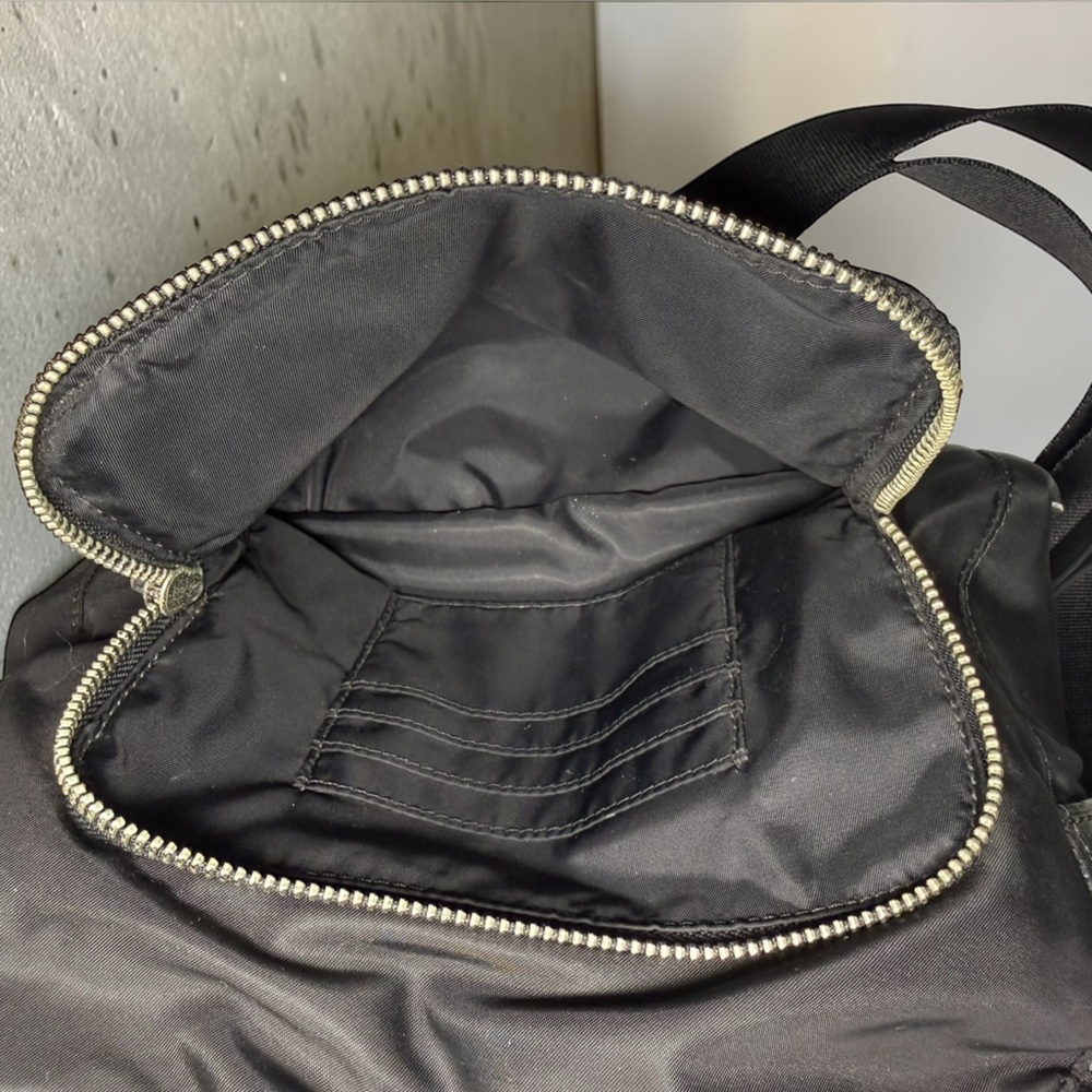 TUMI Black Ballistic Nylon Crossbody Messenger Travel Bag Adjustable Strap - Picture 12 of 14